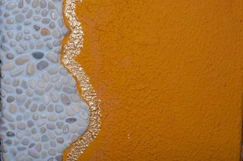 Example of a wall for a bedroom Stock Photos