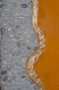 Example of a wall for a bedroom Stock Photos