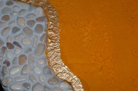 Example of a wall for a bedroom Stock Photos