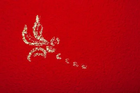 Example of a wall for a bedroom Stock Photos