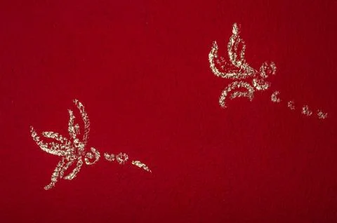 Example of a wall for a bedroom Stock Photos