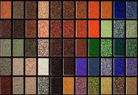Examples of cement textures for walls or backgrounds Foto stock