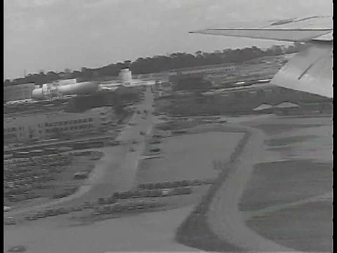 Examples of the different planes found at the testing airfield in Wright Field. Stock Footage 75759979