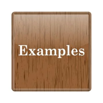 Examples icon Stock Illustration