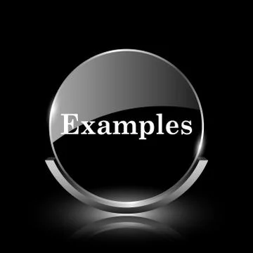 Examples icon Stock Illustration