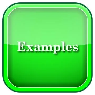 Examples icon Stock Illustration