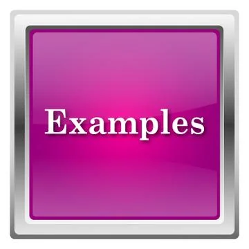 Examples icon Stock Illustration