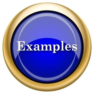 Examples icon Stock Illustration