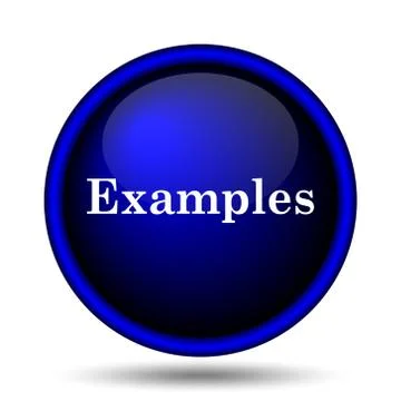 Examples icon Stock Illustration