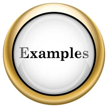 Examples icon Stock Illustration