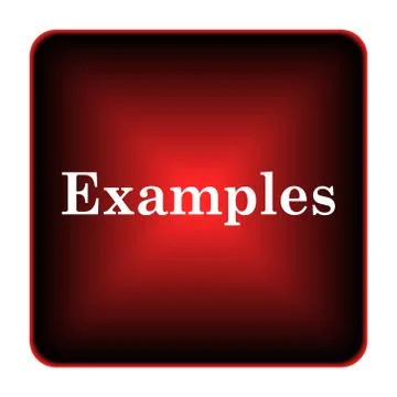 Examples icon 库存插图