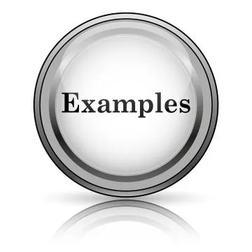 Examples icon Stock Illustration