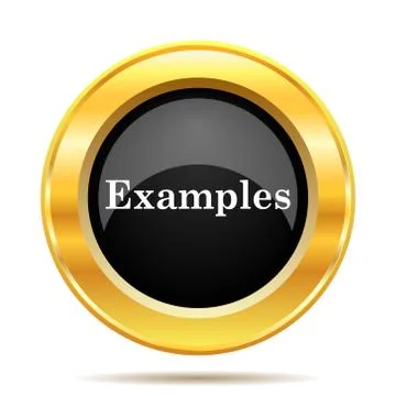 Examples icon Stock Illustration