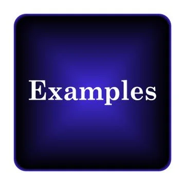 Examples icon Stock Illustration