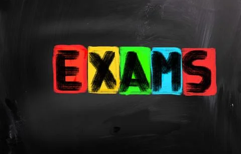 Exams concept Stock Illustration