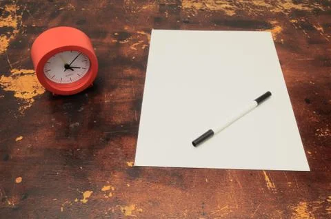 Exams time concept Foto stock