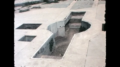 Excavated Foundation Stock Footage 277585318