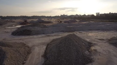 Excavation at construction site Video stock 90608709