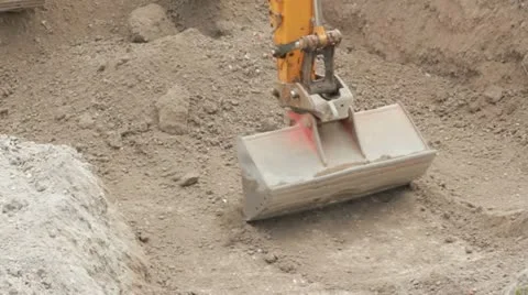 Excavation Stock Footage 11395188