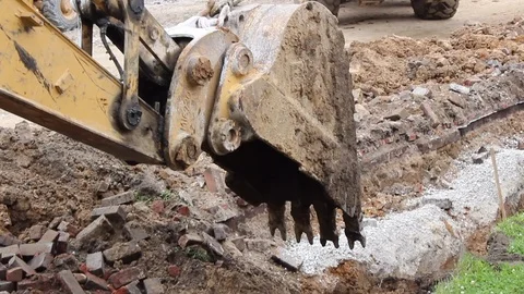 Excavation Stock Footage 101608319