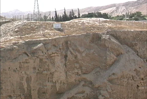 Excavations Jericho Stock Footage 275053