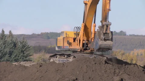 Excavator 1 Stock Footage 30660987