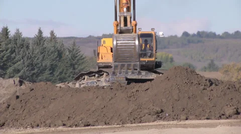 Excavator 3 Stock Footage 30661403