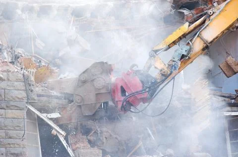 Excavator bite Stock Photos