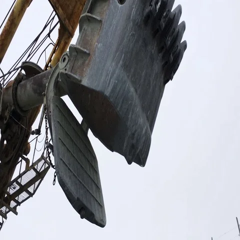 Excavator bucket Stock Footage 69274685