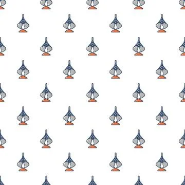 Excavator bucket pattern seamless 스톡 일러스트