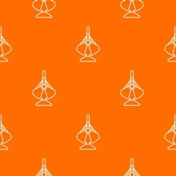 Excavator bucket pattern vector orange Stock Illustration