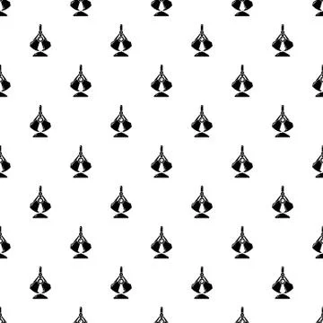 Excavator bucket pattern vector seamless イラスト素材