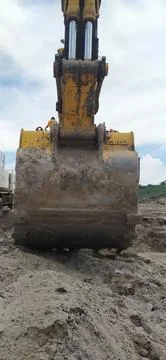 Excavator bucket Stock Photos