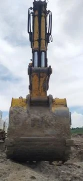 Excavator bucket Stock Photos
