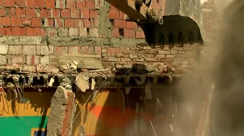 Excavator Close-Up Stock Footage 11408191