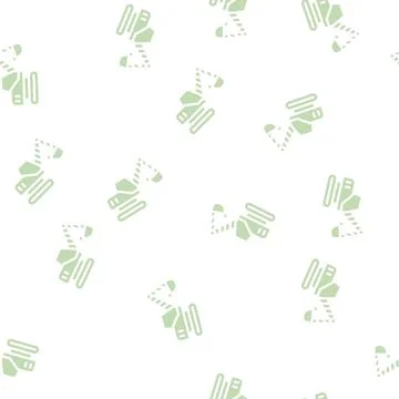 Excavator construction vehicle glyph vector seamless pattern Stock Illustration