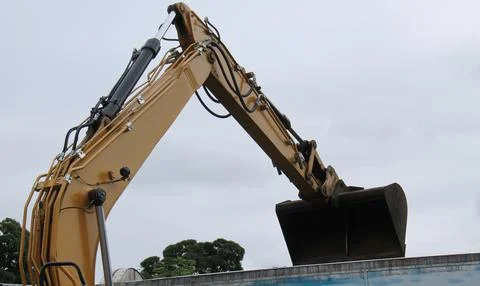 Excavator Digger. Stock Photos
