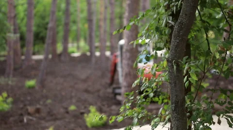 Excavator digging bucket Stock Footage 65151020