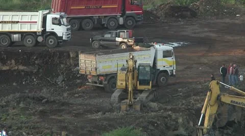 Excavator Видео 10723965