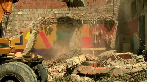 Excavator Stock Footage 11408181