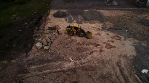 Excavator Stock Footage 278411919