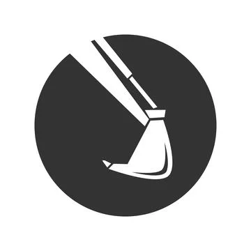 Excavator icon image design Stock Illustration