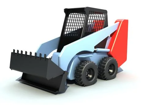 Excavator Stock Illustration