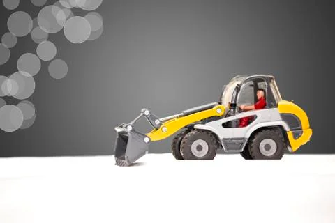 Excavator Stock Illustration