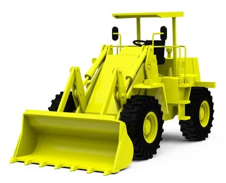 The excavator Stock Illustration