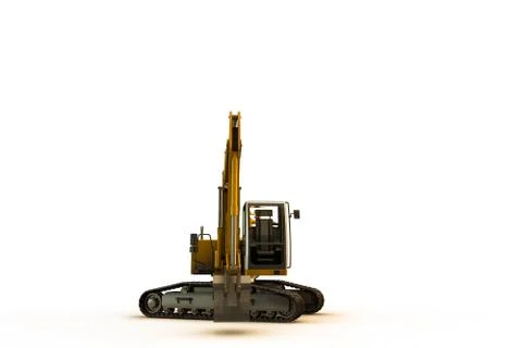 Excavator Stock Illustration
