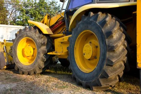EXCAVATOR industry construction machine Stock Photos