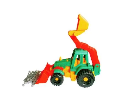 Excavator with nails Stock Photos