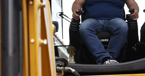 Excavator operator is working on a modern construction site 動画素材 89931655