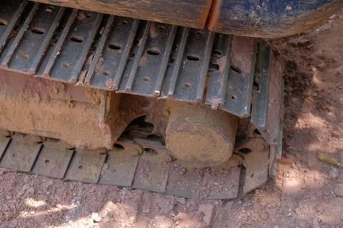 Excavator part Stock Photos